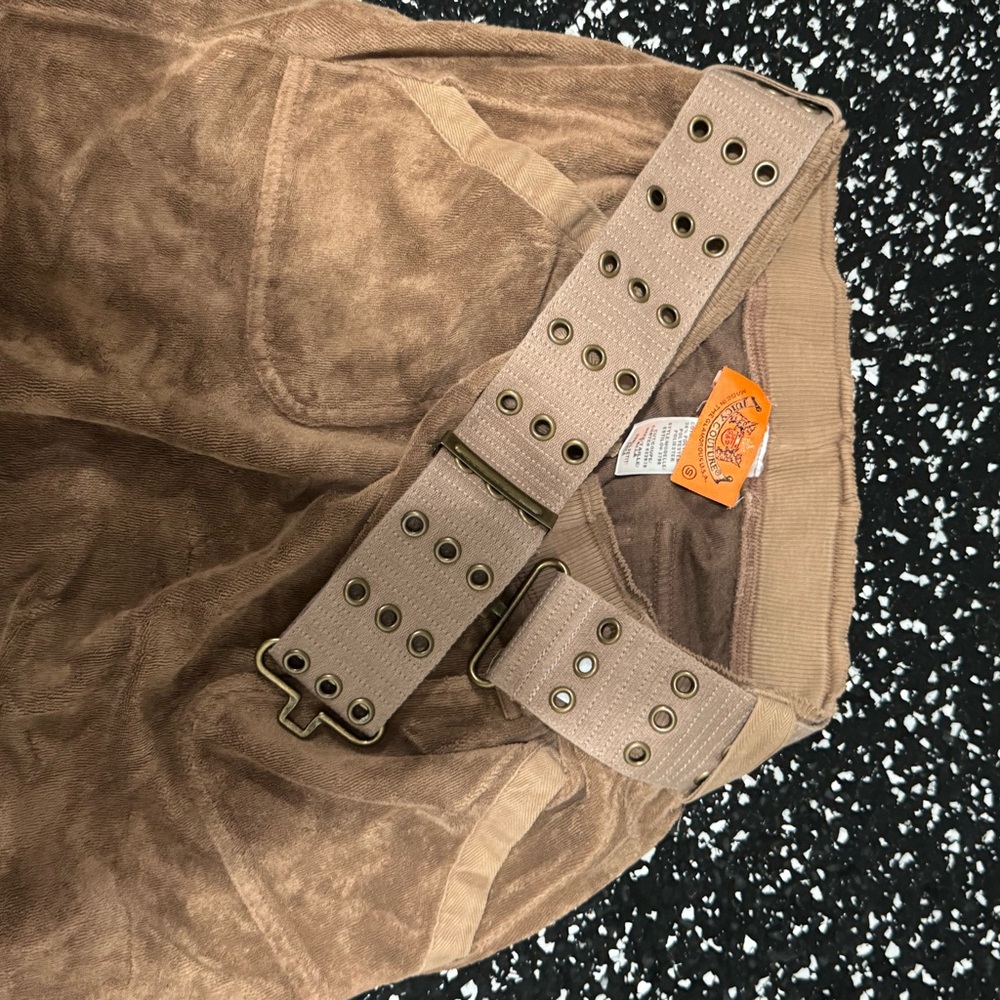 Brown Suede Juicy Couture skirt